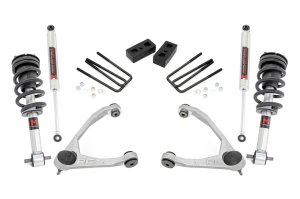 GMC Sierra 1500 Suspension Lift Kit - Rough Country - 3.5 Inch Lift Kit | Cast Steel | M1 Strut - '14-'16